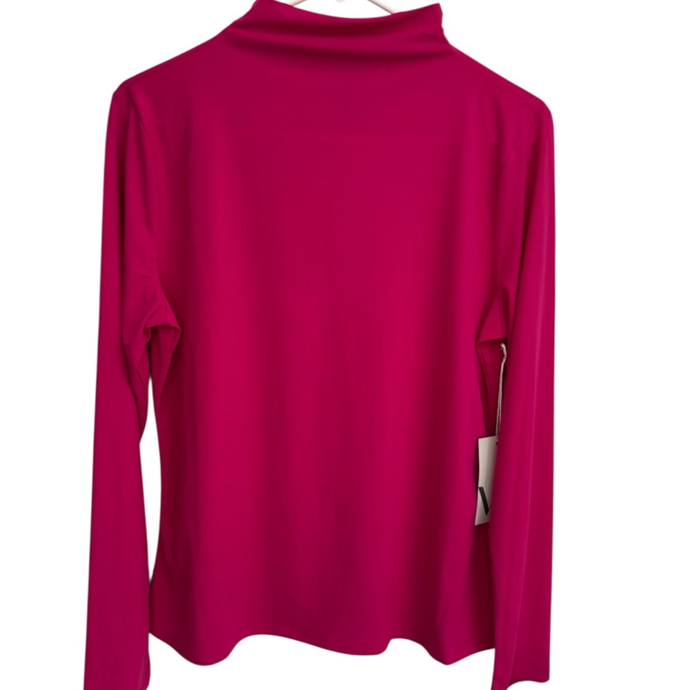 Worthington Women's Fuchsia Long Sleeve Top